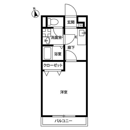 アムール グリーンヒルIIの物件間取画像